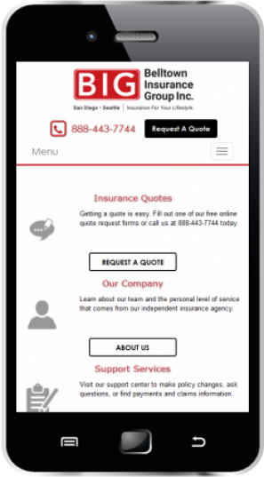 Responsive for Mobile Phones
