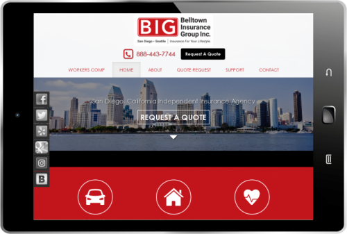 Responsive for Mobile Tablets